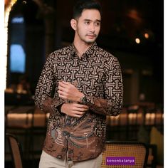 This Mens Shirts & Tees item is sold by kononkatanya. Ships from Indonesia. Listed on Feb 6, 2023 Patterned Long Sleeve Shirt With Batik Print, Patterned Batik Print Long Sleeve Shirt, Traditional Long Sleeve Brown Shirt, Batik Shirt, Batik, Favorite Outfit, Tee Shirts, Size Chart, Bathing Beauties