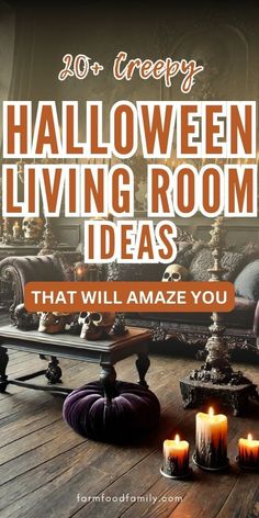 halloween living room ideas that will amaze you to fall in love with the house