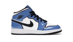 AD21JAYS  Our products are 100% Authentic.  PLEASE DO NOT CONTACT ME WITH OFFERS YOU WILL BE IGNORED Item Description Brand: AIR JORDAN  Item name: AIR JORDAN 1 MID SIGNAL BLUE GS Color: SIGNAL BLUE/BLACK-WHITE Style Number: BQ6931-402 Year of Release : 2021 Condition: New Size: 5.5Y Shipping: We SHIP via EBAY PROVIDED FEDEX LABEL. We always DOUBLE-BOX to protect the shoes. We only ship to the address that you provide to eBay/PayPal at checkout. Please make any corrections to your address prior Jordan 1 Mid Blue, Guerriero Samurai, Nike Jordan 1 Mid, Jordan Mid, Jordan Shop, Jordan Model, Air Jordan 1 Mid Se, Nike Air Jordan 1 Mid, Nike Air Jordan 1