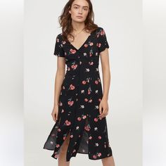 Reposhing This Item I Purchased From @Camberlynn. Loved It, But Ready To Rotate For Something New. Questions? Leave A Comment Below! Easter Dresses For Toddlers, H And M, Plum Dress, Calf Length Dress, Dress H&m, Summer Black Dress, Ranveer Singh, Mothers Dresses, Midi Dress Summer