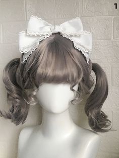 Elevate your summer tea party ensemble with this exquisite handcrafted Lolita hair clip. Featuring a large, elegant bow, this accessory captures the essence of classic Lolita fashion. Perfect for adding a touch of whimsy and sophistication to your look, it's an ideal choice for any Lolita enthusiast. Whether you're attending a tea party or simply want to add a charming detail to your outfit, this hair clip is sure to impress. Summer Tea Party, Wonderland Fashion, Male Steampunk, Steampunk Fashion Female, Steampunk Fashion Male, Gothic Skirts, Summer Tea, Classic Lolita, Steampunk Accessories