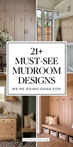 On the hunt for the best mudroom designs for 2025? These gorgeous mud room ideas range from small to big and include mudroom ideas for SO many different home decor styles! (SAVE to your interior design or house interior board for later!) Mudroom Wall Ideas, Mudroom Designs, Mudroom Cabinetry, Different Home Decor, Interior Board