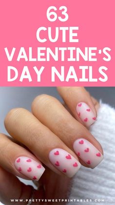 valentines day nails