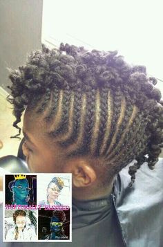 Bantu knot out mohawk Knot Out, Bantu Knot Out, Bantu Knots, African Attire, Dreadlocks, Hair Styles, Hair, Beauty