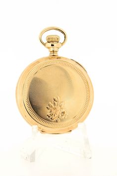 14K Yellow Gold 0 size Pocket Watch Elgin Movement Mermod Jaccard and Co St Louis 1904 Timeless Self-winding Pocket Watch For Collectors, Antique 14k Stamped Watches, Antique 14k Stamped Round Watches, Vintage Yellow Gold Pocket Watch With Skeleton Dial, Victorian Self-winding Round Watch, Victorian Self-winding Watch, Antique Self-winding Pocket Watch With Round Dial, Heirloom Round Chronometer Pocket Watch, Heirloom Round Pocket Watch With Chronometer