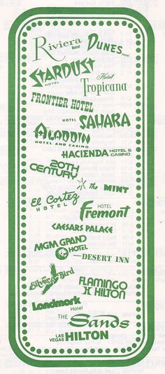 an old concert poster with the names and dates