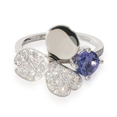 Tiffany & Co. Paper Flowers Tanzanite Fashion Ring In Platinum 0.3 Ctw Primary Details Sku: 134112 Listing Title: Tiffany & Co. Paper Flowers Tanzanite Fashion Ring In Platinum 0.3 Ctw Condition Description: Delicate Yet Modern, The Tiffany & Co. Paper Flowers Collection Offers An Abstract Take On Floral Imagery. The Pieces In This Edit Are Detailed With White Diamonds. Retails For 5600 Usd. In Excellent Condition And Recently Polished. Ring Size Is 4. Brand: Tiffany & Co. Collection/Series: Paper Flowers Metal Type: Platinum Metal Purity: 950 Ring Size: 4 Pre-Owned Jewelry Condition: Excellent Center Stone Information Center Stone 1 Type: Tanzanite Side Stone Information Side Stone W Platinum Metal, Fashion Ring, Dior Ring, White Diamonds, Vintage Cartier, Tanzania, Tiffany & Co., Diamond White, Vintage Rings