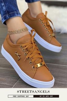 Heels Patterns, Mesh Fashion, Fashion Bottoms, Mode Design, Comfortable Sneakers, Lace Up Flat, Flat Sneakers, Shoe Style, Platform Shoes