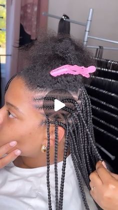 Iam_arkencia on Instagram: "Flip over-Fulani braids 🥰 #fulanibraids #fulani #flipoverfulanibraids #fulanibraidsnstyles #flipoverfulanibraidshouston #haircut #hairtransformation #hairlove #hairfashion #hairbrained #haircolorist #hairextensions #hairtrends #hairvideos #haircolor #hairstyle #hairgrowth #hairdresser #hairstyling #blondehair #instahair #weddinghair #hairtreatment #hairtutorial" Hair Braid Designs, Lil Girl Hairstyles, Royal Beauty, Beautiful Hairstyle, Girl Braids, Fulani Braids, Box Braids Styling, Braids With Curls