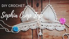 Top Tejidos A Crochet, Crochet Bralettes, Beau Crochet, Poncho Crochet, Swimwear Pattern, Crop Top Pattern, Confection Au Crochet, Crochet Bralette