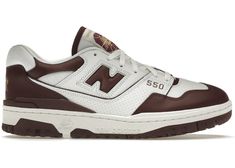 Buy and sell StockX Verified New Balance shoes on StockX including the New Balance 550 White Burgundy and thousands of other sneakers with price data and release dates. New Balance 550 White Burgundy, New Balance 550 White, Aesthetic Sneakers, Burgundy Sneakers, Digital Wardrobe, Balance 550, Burgundy Shoes, Shoe Wishlist, Fresh Shoes