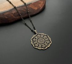 Boho Necklaces for Women, Bronze Ethnic Necklaces, Bohemian  Necklaces, Antique Bronze Jewellery, Circle Pendants, Long Necklaces, Gift Bohemian Necklaces With Antique Finish For Gifts, Bohemian Necklace With Antique Finish For Gifts, Bohemian Bronze Medallion Necklace For Gift, Bohemian Bronze Medallion Necklace As Gift, Bohemian Antique Finish Necklaces For Gifts, Antique Gold Brass Pendant Charm Necklaces, Antique Gold Filigree Necklaces, Antique Gold Brass Pendant Charm Necklace, Bohemian Antique Gold Round Necklace