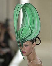 designer, Philip Treacy Sculpture Textile, Lotus Pose, Couture Hats, Types Of Hats