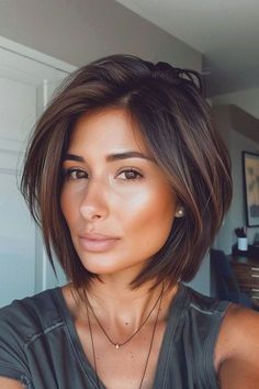 Hairstyles Model, Model Hairstyle, Rambut Brunette, Popular Short Hairstyles, Styles Braids, Haircuts For Medium Hair, Bridal Hairstyles, Layered Haircuts, Great Hair