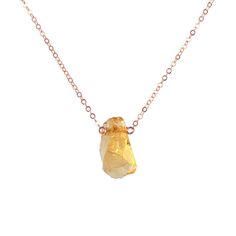 "Incredibly beautiful Raw Citrine Necklace that just dropped in. It symbolizes abundance, prosperity, and self-fulfillment. You will love wearing it as a reminder of your goals and promises given to yourself. Matching earrings: https://etsy.me/3dnVKrx M A T E R I A L S: * natural raw citrine, earth mined * 14k Gold Filled, 14k Rose Gold Filled or Sterling Silver (Available in 14k solid gold too! but without stones at the chain ends) * accented with tiny citrines at the chain ends * spring-ring c Dainty Citrine Necklaces Perfect For Gifts, Dainty Citrine Necklace For Gifts, Gold Birthstone Necklaces For Healing, Dainty Gold Necklace With Raw Stone, Gold Birthstone Crystal Necklace For Spiritual Healing, Gold Crystal Birthstone Necklace For Spiritual Healing, Gold Spiritual Crystal Necklace With Birthstone, Gold Spiritual Birthstone Necklace, Spiritual Raw Stone Necklace For Gift