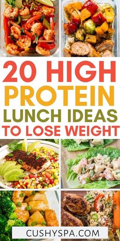 High Protein Lunches, Protein Lunch Ideas, Protein Lunches, High Protein Lunch Ideas, High Protein Lunch, Protein Meal Prep, Easy Healthy Lunch Recipes, High Protein Meal