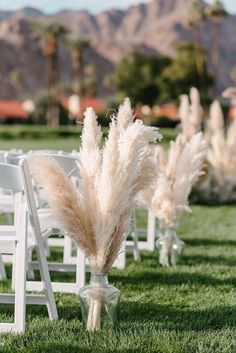 Pampas Grass | Pampas Grass | Pampas Grass Wedding Aisle | Wedding Decor Wedding Bouquet Pampas, Pampas Grass Wedding Bouquet, Grass Wedding Bouquet, Grass Centerpiece, Pampas Grass Wedding, Grass Bouquet, Pampas Grass Bouquet, Grass Decor