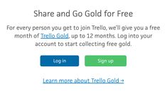 the sign up page for an app that lets you to share and go gold for free