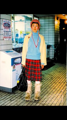 90s Harajuku, Dress Kawaii, Punk Makeup, Hair Dress