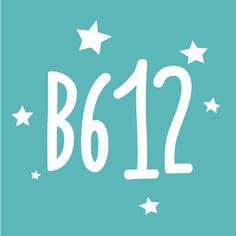 the b6 12 logo with stars in red and white on a teal background