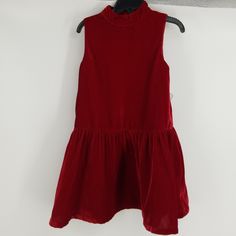 Ruby & Bloom Girls Velvet Drop Waist Dress. New Without Tags. Size Small Color: Red 100% Polyester. Is Lined On The Inside. Has A Heart Shaped Back Cutout. Back Keyhole With Double Button Closure. Machine Wash Tumble Dry. Knee Length. Thanks. 1/11/P Red Velvet Dress, Drop Waist Dress, Burgundy Dress, Dropwaist Dress, Waist Dress, Drop Waist, Dress Red, Velvet Dress, Kids' Dresses