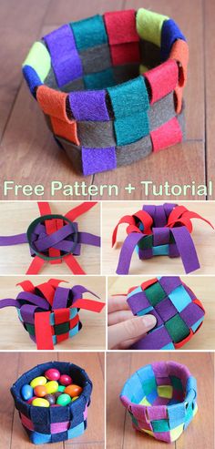 this is an easy and fun diy project for kids to make their own baskets