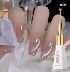 Brand Name: YICKYUE Item Type: Nail Polish  NET WT: 15ml Nail Polish Pink, Glittery Nails, Cat Eye Gel, Luxury Nails, Art Trends, Eye Gel, Nail Gel