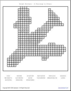 a crossword puzzle with the letter k on it