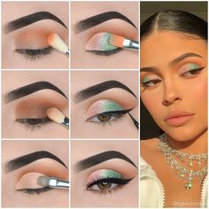 Kylie Jenner Eye Makeup Tutorial, Kylie Jenner Eyes, Maquillage On Fleek, Makeup Tip, Beginners Eye Makeup