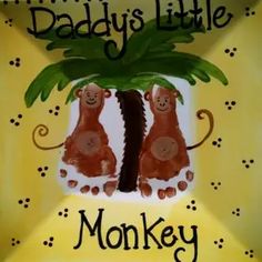 DIY Gifts For Dad - 47 Easy Homemade Father's Day Gift Ideas To Make 2024 Homemade Gifts For Dad, Diy Father's Day, Handprint Gifts, Gifts From Kids, Footprint Crafts, Handprint Crafts, Daycare Crafts