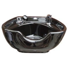 Porcelain Shampoo Bowl Black provides plenty of work area and features a built-in back flow prevention system. PureSana Porcelain Shampoo Bowl Black | Black | Sally Beauty Salon Equipment Furniture, Hair Salon Equipment, Home Hair Salons, Salon Mirrors, Black Shampoo, Hair Salon Interior, Decoration For Ganpati, Shampoo Bowl, Barber Shop Decor