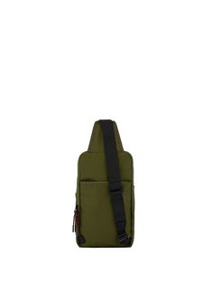 Piquadro, one-shoulder backpack in recycled fabric with iPad®mini compartment, RFID anti-fraud protection and front pocket. Green Travel Chest Bag With Removable Pouch, Green Chest Bag With Removable Pouch For Travel, Green Commuting Bag With Adjustable Strap, Nylon Shoulder Backpack With Anti-theft Pocket, Green Crossbody Bag With Anti-theft Pocket, Green Nylon Bag With Anti-theft Pocket, Nylon Shoulder Bag Backpack With Anti-theft Pocket, Functional Green Shoulder Bag With Anti-theft Pocket, Functional Nylon Crossbody Backpack