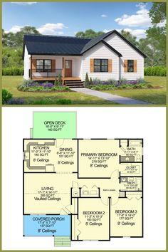 two story house plans with open floor plan