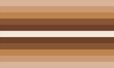 a brown and white striped pattern with horizontal stripes on the bottom, in different shades