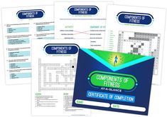 the complete set of exercises for crosswords and word search with instructions to practice them