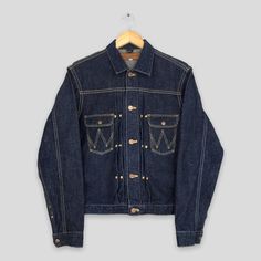 Vintage Warehouse Japan Jeans Trucker Jacket Small Warehouse Selvedge Denim Union Made Jacket Blue Union Made Type 2 Denim Jacket Size S by slayvin on Etsy Vintage Warehouse, Japan Jeans, Small Warehouse, Vintage Denim Jacket, Selvedge Denim, Union Made, Raw Denim, Denim Jean Jacket, Trucker Jacket