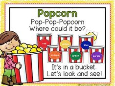 popcorn pop - poopon where could it be? with its bucket, let's look and see