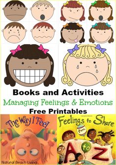 children's books and activities for managing feelings and emotions