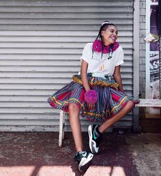 Sho Madjozi Hairstyles, Old Nickelodeon Shows, Nike Campaign, Crown Queen, African Outfits, Famous Black, Fashion Goals, Hair Icon