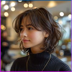 14-mag-2024 - Questo Pin è stato scoperto da Hairstyle. Scopri (e salva) i tuoi Pin su Pinterest. Short Bob Haircuts With Bangs, Haircut Tips, Bob Haircuts With Bangs, Κούρεμα Bob, Short Wavy Haircuts, Trendy Bob, Haircut Tip, Messy Bob, Trendy Bob Hairstyles