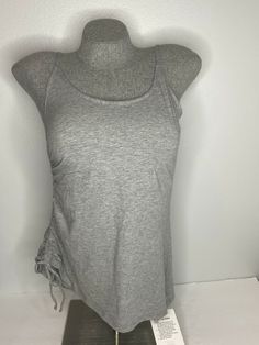 NWT Lululemon Always Two Sides Tank Size 6 In Grey. Condition is "New with tags". Shipped with USPS Parcel Select Ground. The Selection, Turtle Neck, Size 6, Tags, Grey