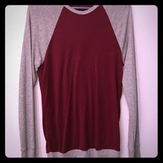 Maroon And Gray Bella Canvas Sweater. Soft As Butter. Brand New. Clean Smoke Free Home. Casual Heather Maroon Long Sleeve Top, Casual Long Sleeve Heather Maroon Top, Gray Sweater, Grey Sweater, Colorful Sweaters, Bella Canvas, Gray Color, Scoop Neck, Sweaters For Women