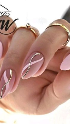 nail art Short Pink Nails, Korean Nail Art, Fancy Nails Designs, Modern Nails, Pink Nail Art, Her Nails, Makijaż Smokey Eye, Vacation Nails, Elegant Nails