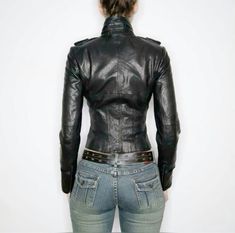 follow 4 more Black Leather Moto Jacket, Leather Jacket Outfits, The 2000s, Y2k Black, Leather Moto, Leather Moto Jacket, Moto Jacket