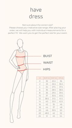 an info sheet describing how to measure the waist and back of a woman's body