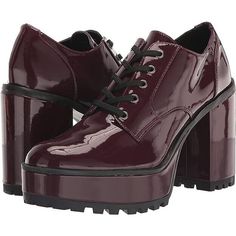 Brand New In The Box. Steve Madden Women's Persey Oxford Size 10 Wine Colored. Please Message With Any Questions. Thank You, Joe Persey Gives Jeans And Dresses A Cool '90s Appeal. Set On A Towering Block Heel, They Have A Lace-Up Silhouette And Rounded Toe. We Love Them With Plaid Mini Skirts And Wide-Leg Jeans. Polyurethane Sole Steve Madden Womens 4 Inch Heel Height Synthetic Upper Lining Lace-Up Closure Synthetic Sole Plaid Mini Skirts, Wood Platform Heels, Clear Pumps, Steve Madden Platform Sandals, Black Platform Boots, Blue Pumps, Platform Loafers, Block Heel Shoes, Wine Colored