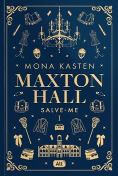 the poster for maxton hall's sale me, with an image of a chandel