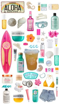 Beachy Girl Aesthetic, Summer Bag Essentials, Beachy Girl, Theme Park Outfits, Preppy Gifts, Preppy Inspiration, Coconut Frosting, Ron Jon Surf Shop