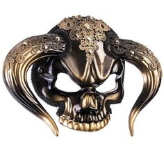 Taurus is the astrological sign of the bull. This bull is not to be messed with, this Taurus Face Masquerade mask mixes the aggressiveness of the bull, in it's dark black and gold coloring, with feminine lace to create a classy but masculine mask. Size: standard. Gender: unisex. Bull Mask, Masquerade Mask Black, Black Masquerade Mask, Masquerade Outfit, Mens Masquerade Mask, Monster Mask, Half Mask, Halloween Masquerade, Cool Masks