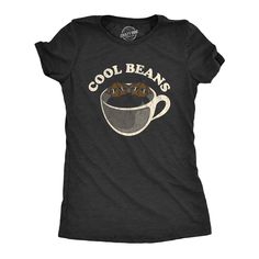 PRICES MAY VARY. GET YOUR DAILY CAFFEINE FIX: In style, with our “Cool Beans, T-shirt, it’s a must-have for coffee addicts and coffee shop regulars. Espresso how much you love their brew during your morning coffee shop run. This hilarious coffee-themed tee is designed for those who know that they’re truly not awake until they’ve had their coffee. SATISFY YOUR COFFEE CRAVING: With this witty coffee pun-tastic shirt. A perfect gift for baristas, coffee shop enthusiasts, and anyone who can’t start Cafe Barista, Cool Beans, Sarcastic Shirts Funny, Funny Shirts Women, Funny Tee Shirts, Novelty Clothing, Tshirt Funny, Sarcastic Shirts, Funny Graphic Tees